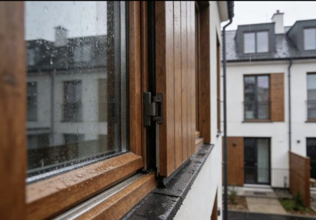 Vì sao cửa gỗ, cửa nhôm dễ bị kẹt khi trời lạnh?